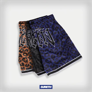 Sure thing - leopard short กางเกงขาสั้น ลายเสือ ใส่ได้ทั้งชายและหญิง ใส่สบาย ระบายอากาศ