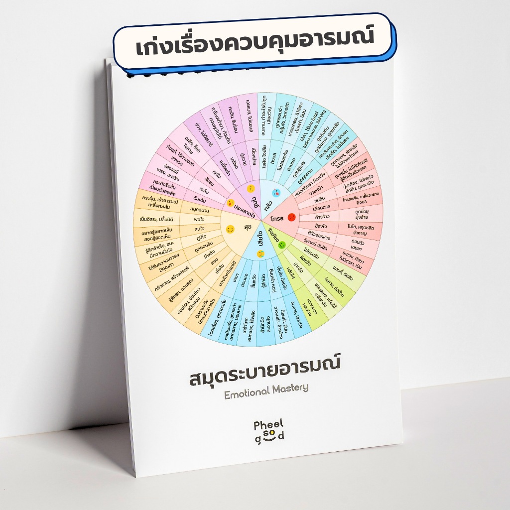 [ Pheel ] สมุดระบายอารมณ์ / เพิ่ม EQ++ / จับความรู้สึกด้านลบ / เก่งเรื่องควบคุมอารมณ์