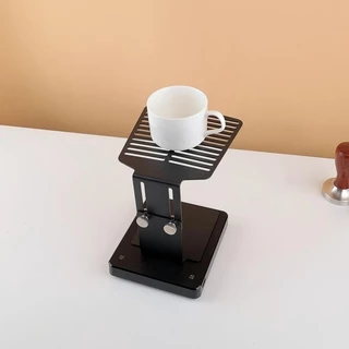 ขาตั้งเครื่องชั่งกาแฟ Espresso สแตนเลส ปรับสูง-ต่ำได้ Coffee Scale Stand