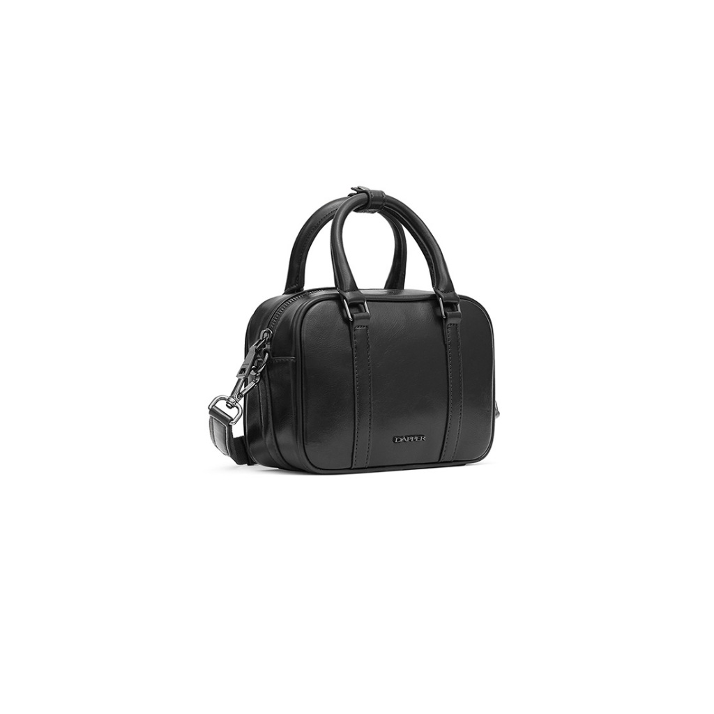 DAPPER กระเป๋าสะพายข้าง Mini Duffle Bag สีดำ (BM5/BK/1290PN)