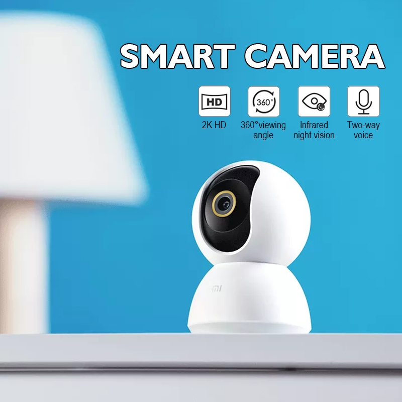 Xiaomi Mi Home Smart CCTV คมชัดระดับ IP Security Camera Magnetic Mount 2K 1296P Standard Edition Night Vision