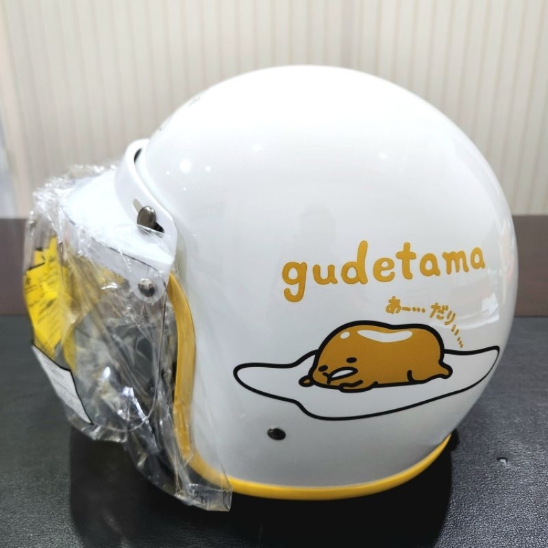 หมวกกันน็อค Sanrio Gudetama แท้ H2C