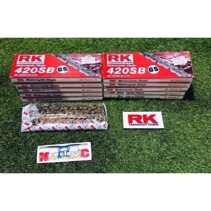 โซ่RKสีทองขนาด420RKสีทอง