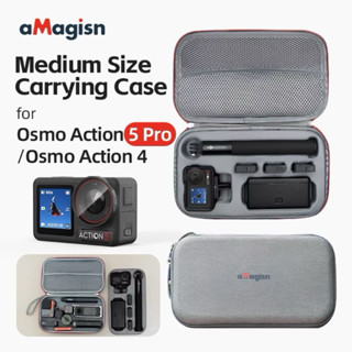 สําหรับ DJI Osmo Action 5 Pro/4/3 กระเป๋าเก็บของความจุขนาดให…