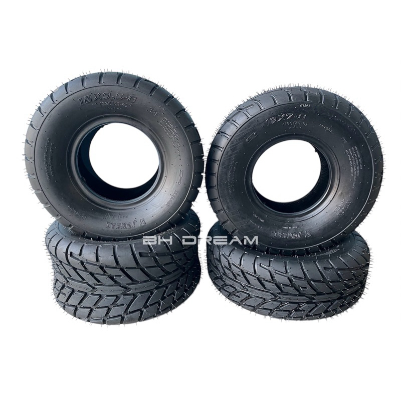 ยางทางเรียบขอบ8 ยางเอทีวีATV 19*7-8 /18*9.5-8 ทางเรียบ (ราคาต่อ 1 เส้น)