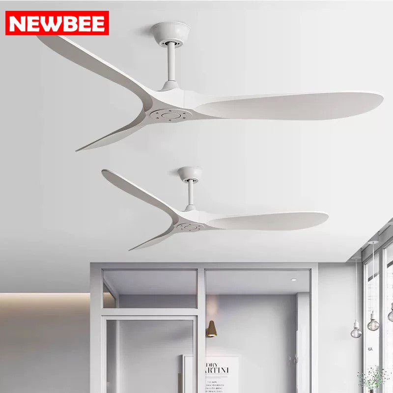 Fan พัดลมเพดาน ใบพัด ABS ขนาด 42 นิ้ว 35W รุ่น NB-DS0142 สีขาว/ ลายไม้ มอเตอร์ระบบ DC