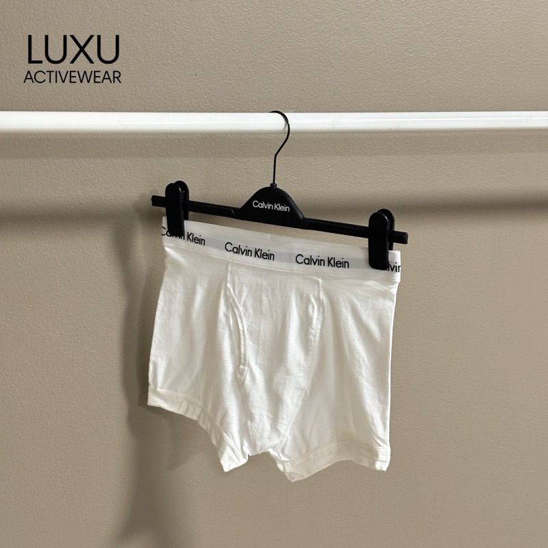 (พร้อมส่ง){แบ่งขาย1ตัว} CALVIN KLEIN กางเกงในชาย Cotton Stretch 5-Pack Trunk ของ