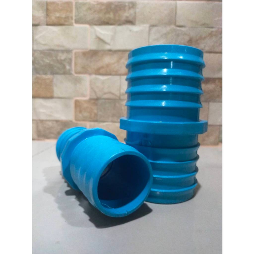ข้อต่อปล่องกลาง PVC(สีฟ้า) ขนาด 2และ3 นิ้ว