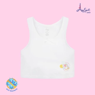 Amusant เสื้อบังทรงสั้นผ้ายืดCotton Spandex สำหรับ 4 - 12 ปี EH2P82/80/81 EH2L81
