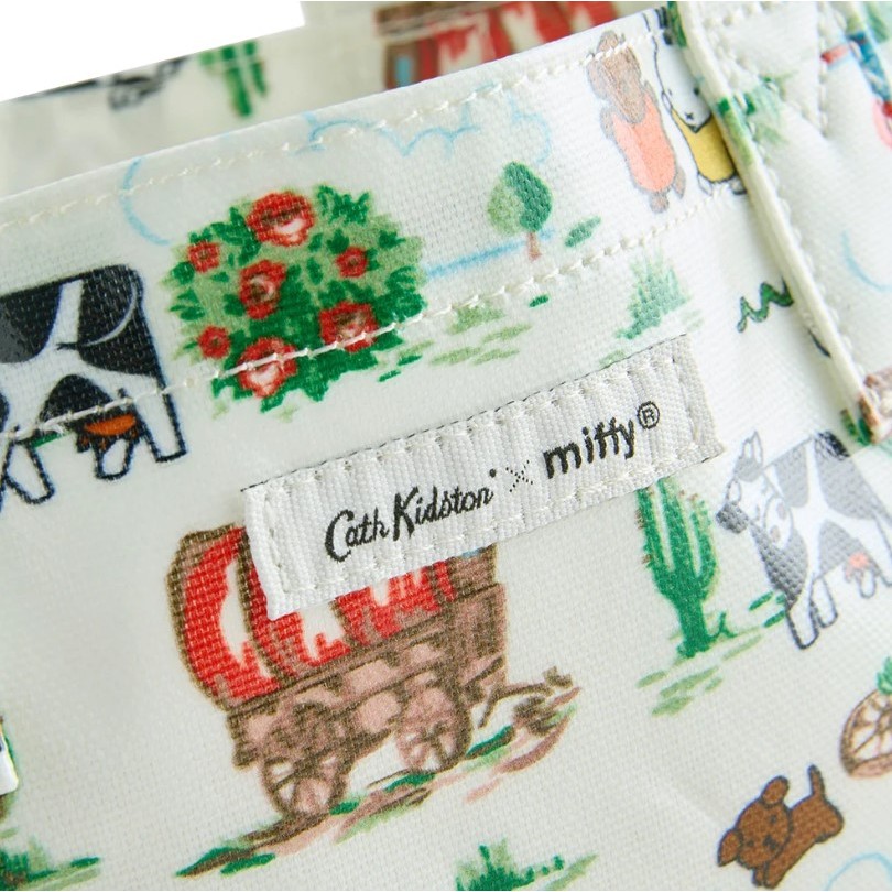 Cath Kidston Female Small Bookbag Miffy Rodeo Ecru