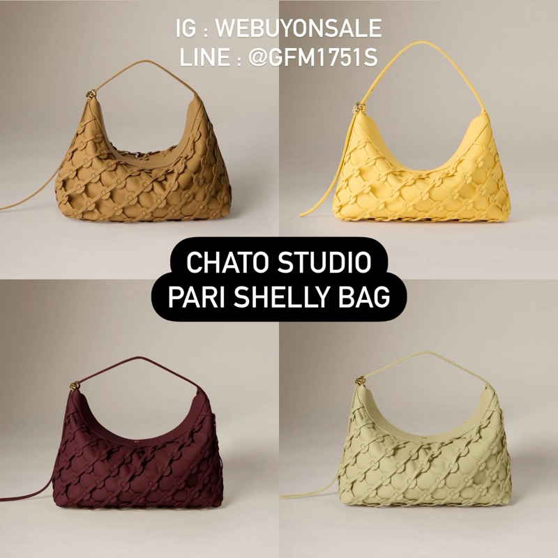 ‼️มีโค้ดลด‼️🍅Chato studio : pari shelly straw bag‼️ทักแชทก่อนกดสั่งสินค้า‼️