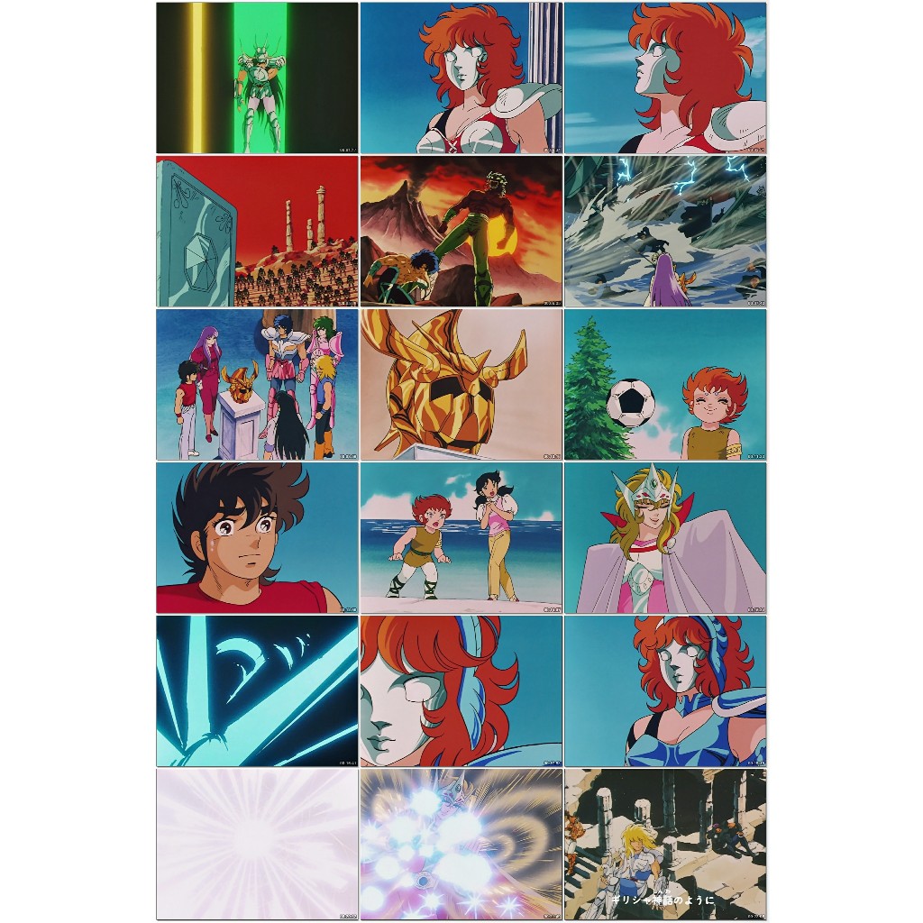 USB Flash Drive ไฟล์การ์ตูน Saint Seiya เซนต์เซย์ย่า พากย์ไทย-ญี่ปุ่น คุณภาพ 1080p Master