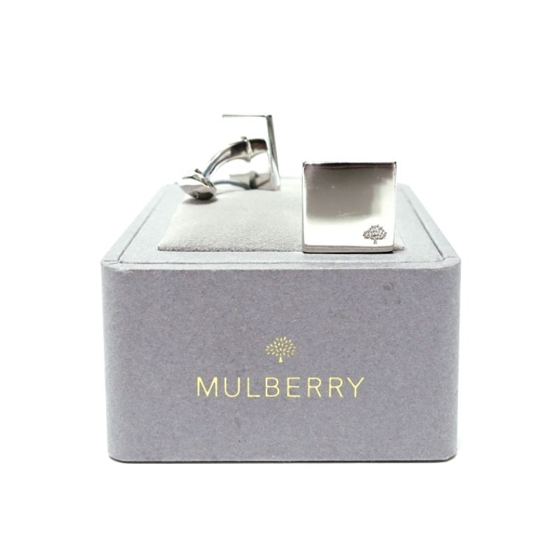Mulberry Square Tree Cufflinks Bag