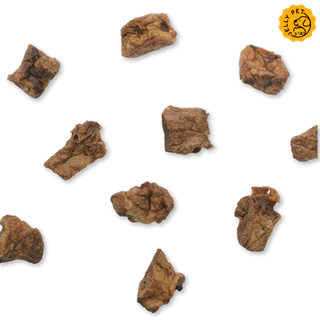 Jelly Pet Pork Lung ปอดหมูอบแห้ง 50 กรัม ไม่เค็ม ไม่ปรุง ขนมสุนัขสุขภาพ ขนมหมาสุขภาพ ขนมแมวสุขภาพ