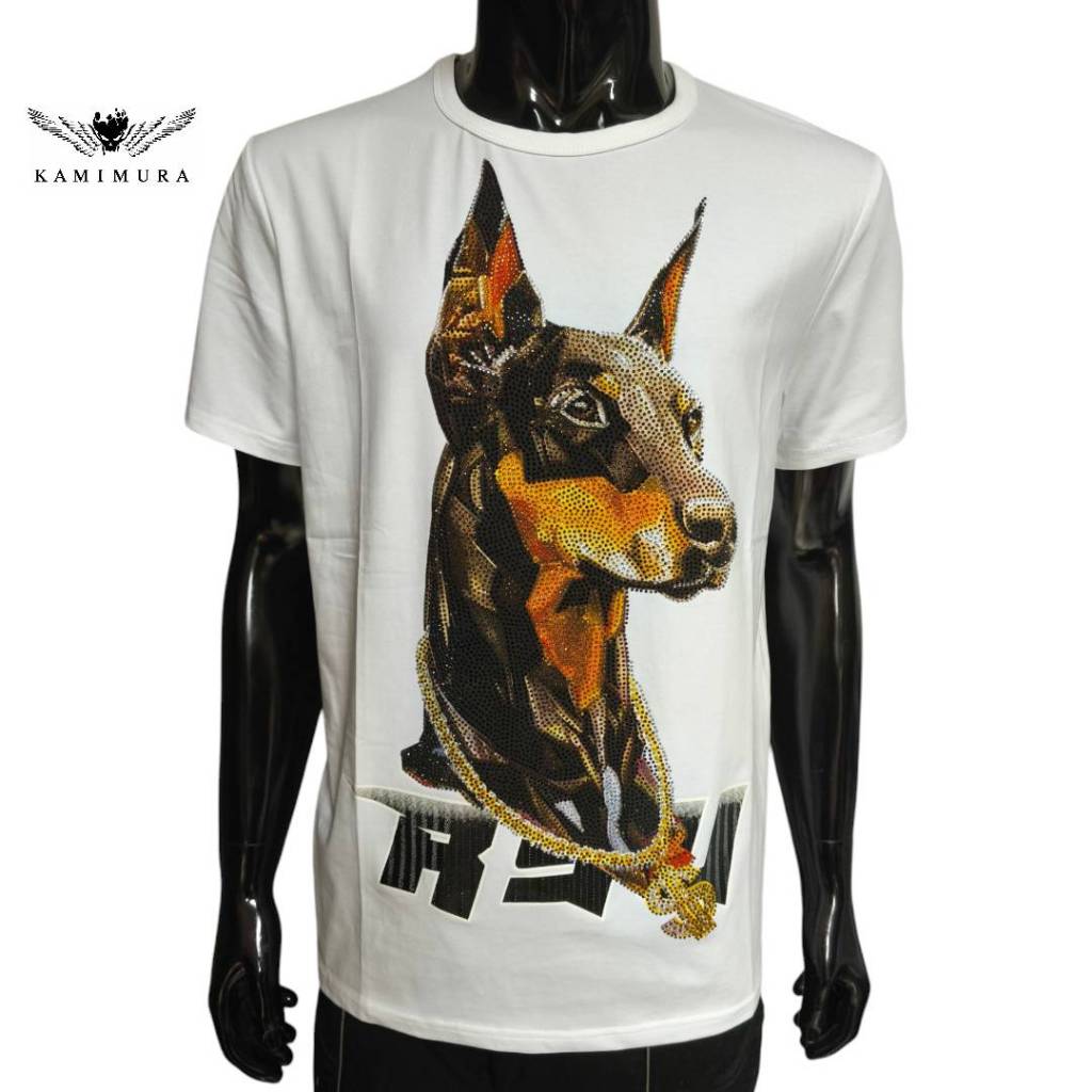 เสื้อยืด KAMIMURA รุ่น TS-2412-JDOG-2106