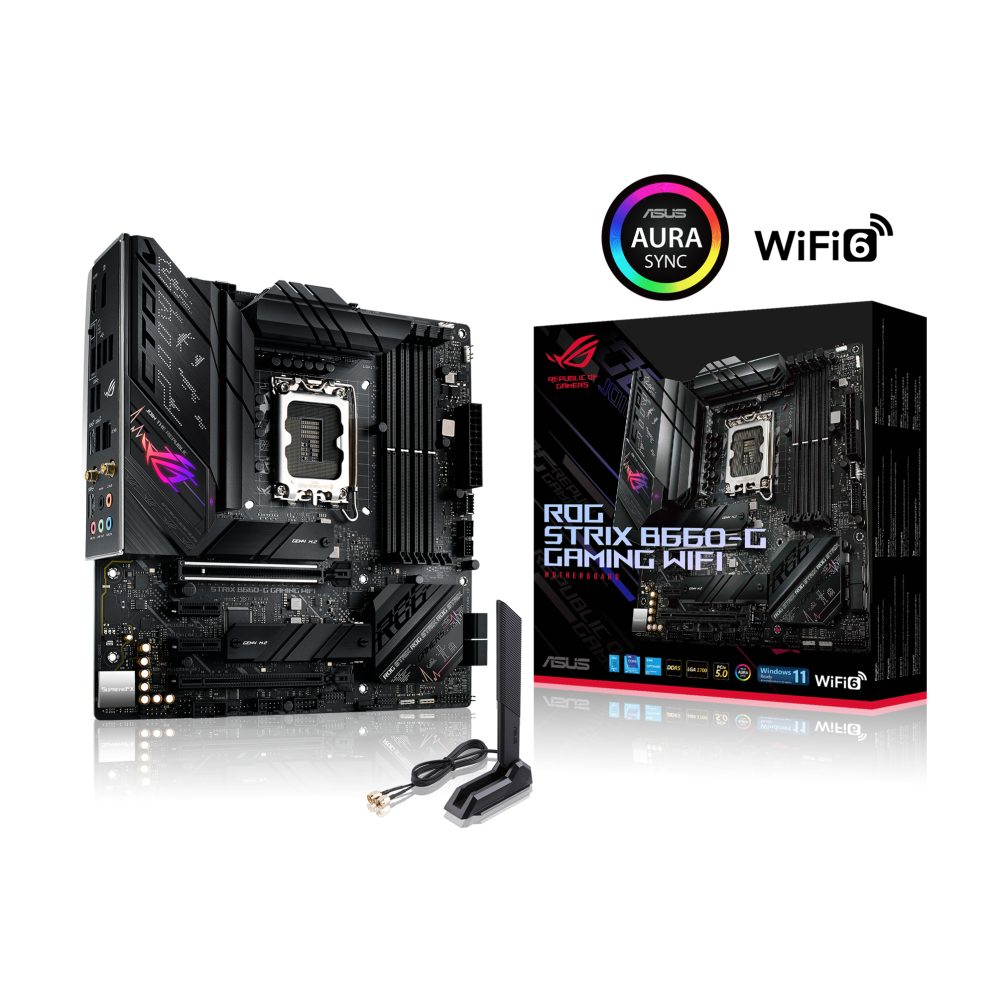 MAINBOARD (เมนบอร์ด) 1700 ASUS ROG STRIX B660-G GAMING WIFI (DDR5) ตัวท็อป พร้อมส่ง