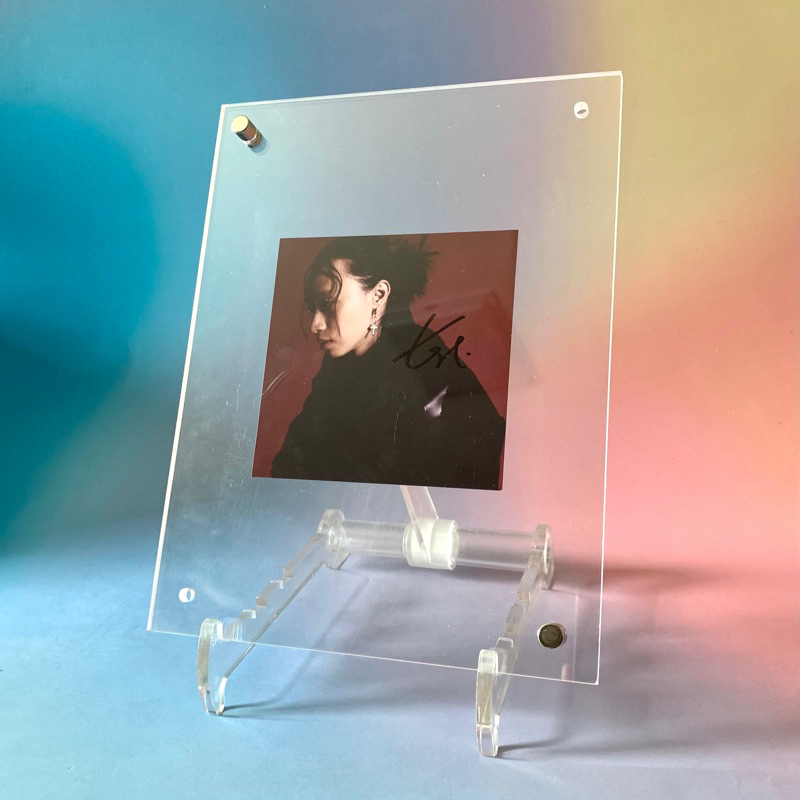 🛒 (พร้อมส่ง) ลายเซ็นสด ของแท้ CD ซีดีเพลง: keshi — GABRIEL [signed art card]