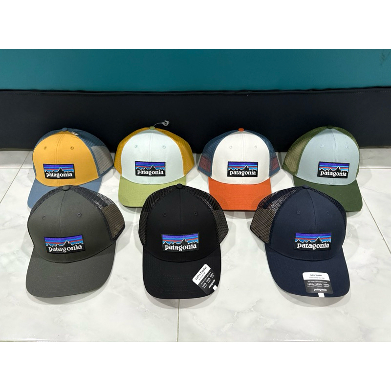 ของแท้ หมวก Patagonia P-6 Logo Trucker Hat พร้อมส่ง