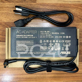 ASUS 20V10A (200W)*หัวขนาด6.0x3.7mm. (พร้อมสายไฟAC) Adapter Notebook อะแดปเตอร์โน๊ตบุ๊คเอซุส สายชาร์จ TUF Gaming F15 A17