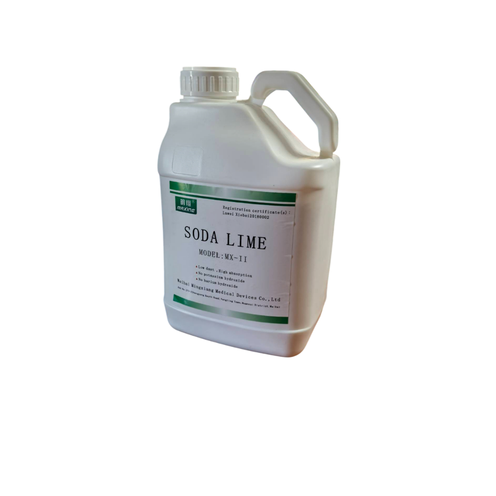 โซดาไลม์ Soda lime 1 แกลลอน สารดูดความชื้น สารดูดซับคาร์บอนไดออกไซด์ ในเครื่องดมยาสลบ ปริมาตร 5 ลิตร น้ำหนัก4.5กก