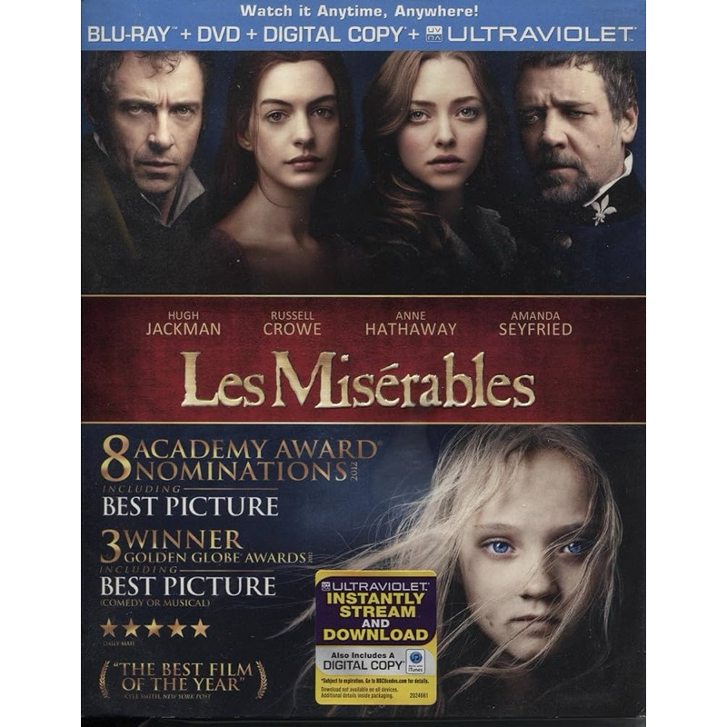 Les Miserables Blu-ray (USA Import)