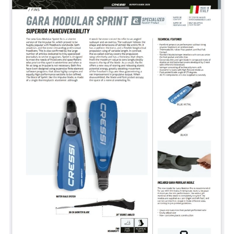 Cressi GARA MODULAR SPRINT