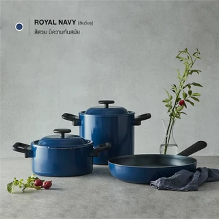 LocknLock กระทะ Fry Pan 28 cm. DECORE' collection รุ่น LDE1283IH