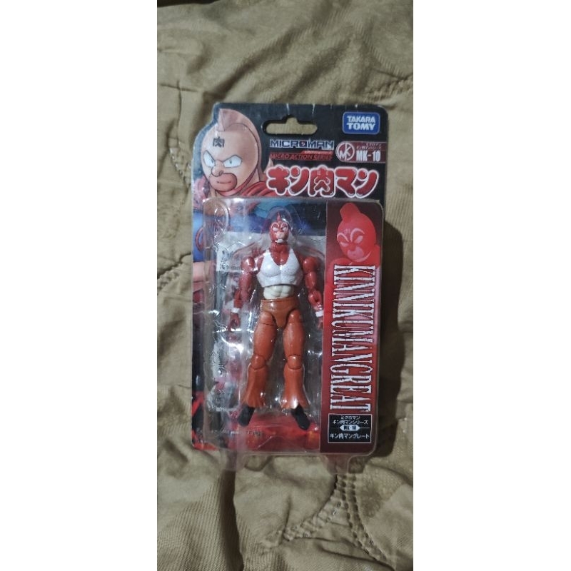 Microman Kinnikumangreat MK10 ของใหม่ยังไม่แกะ แต่แพคเกจเก่าตามสภาพสามารถนัดรับได้ที่เซ็นทรัลปิ่นเกล