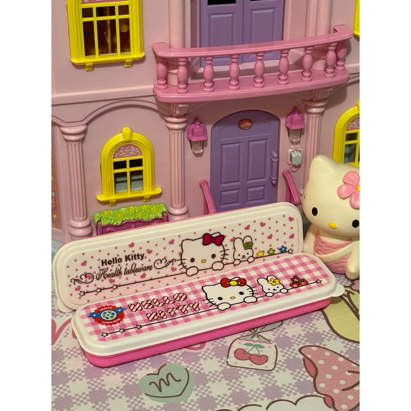 กล่องพลาสติก Hello Kitty ของลิขสิทธิ์แท้