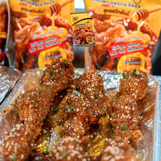 ซอสเคลือบไก่ มีฮาลาล ไก่เกาหลี 180g - 1000 g ซอสไก่เผ็ด ซอสกระเทียม ไก่เกาหลี ซอสสำเร็จรูป