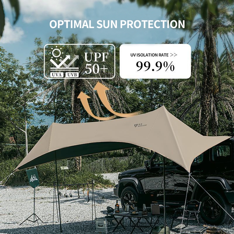 Awning ออนนิ่งข้างรถ เต็นท์รถ กันสาดติดข้างรถ อุปกรณ์แคมป์ปิ้ง กางง่าย พกพาสะดวก เต้นท์กลางแจ้ง