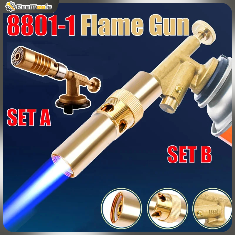 จัดส่งจากกรุงเทพ หัวพ่นแก๊สกระป๋องของแท้ มีระบบกันไฟลุกท่วม รับประกัน