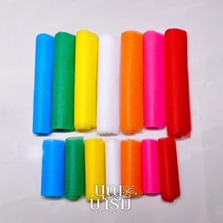 ผ้าผูกศาล 3สี 7สี สำหรับตกแต่งผูกกับศาลพระภูมิ เจ้าที่ ศาลตายายเสาเอก หรือ สิ่งศักดิ์สิทธิ์อื่นๆ