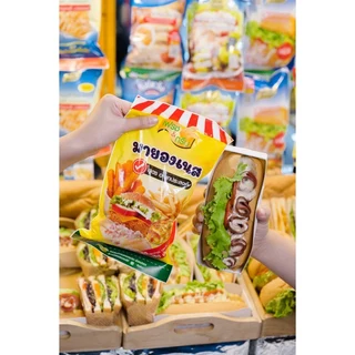 [ยกลัง 10 ถุง] มายองเนส สูตรอเนกประสงค์ ขนาด 800 กรัม F&G ทำน้ำสลัดครีม จิ้มของทอด ราดได้ จิ้มได้