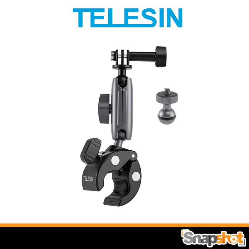TELESIN Universal Tube Clamp Aluminum Alloy (GP-HBM-001)