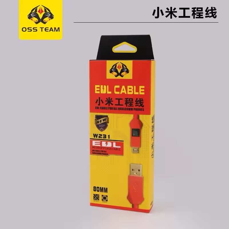 OSS  W231 Universal EDL สําหรับ Redmi Xiaomi และ Qualcomm Flash และเปิดสําหรับ 9008 พอร์ตสายวิศวกรรมซ่อมโทรศัพท์เครื