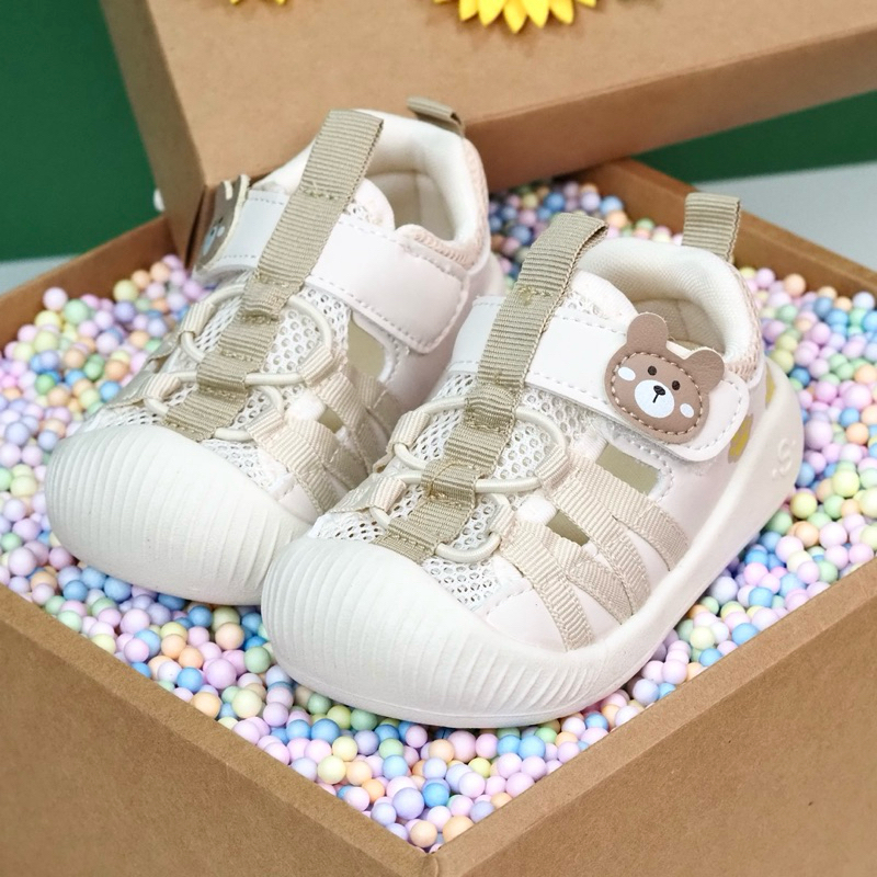 J’Milada Kids รองเท้าผ้าใบเด็ก ดีไซน์โปร่งสบาย ระบายอากาศดี รองเท้าเด็ก หัดเดิน-1 ขวบครึ่ง คุณภาพพรีเมี่ยม (Brad11)