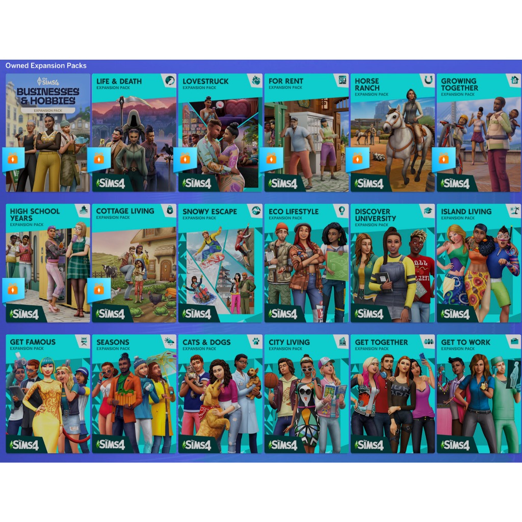 The Sims 4 - รวมครบทุกภาค