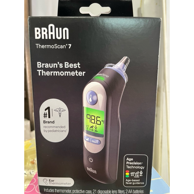 เทอร์โมมิเตอร์ Braun Thermometer ThermoScan7 Ear (IRT6520)