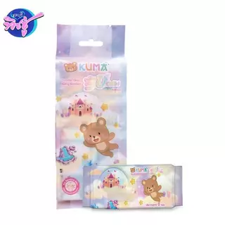 [แพค] Chibi by KUMA คุมะ ชิบิ กระดาษทิชชู่เปียกพกพา แพคละ 4 ห่อ ห่อบรรจุ 8 แผ่น ไซส์มินิพกพา