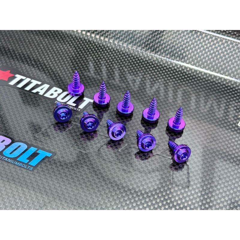 Titabolt น็อตเกลียวปล่อยM4x15-M5x20/25/35ไทเทเนียมgr5(ราคาต่อตัว)