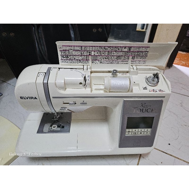 จักรกระเป๋า​หิ้ว elvira​จักรปัก