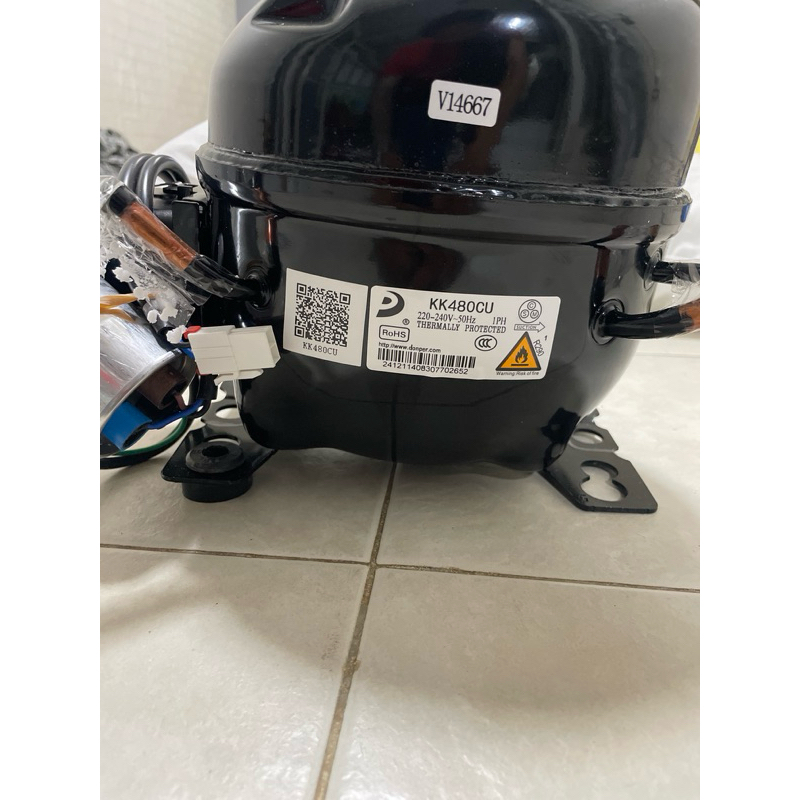 คอมตู้แช่น้ำยาR290มือหนึ่ง