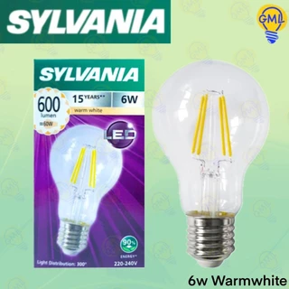 Sylvania หลอดไฟ วินเทจ LED 6W A60 แสงวอร์ม