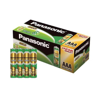 ถ่านPanasonic ขนาดAAA 1.5Vสีเขียว กล่อง60ก้อน(ออกใบกำกับภาษีได้)
