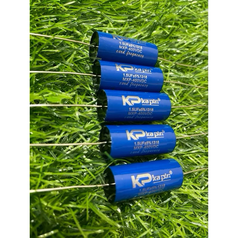 Kapin Blue  รุ่นMXP1.5uf400v วัสดุคุณภาพสูงจากเยอรมัน(ราคาต่อชิ้น)