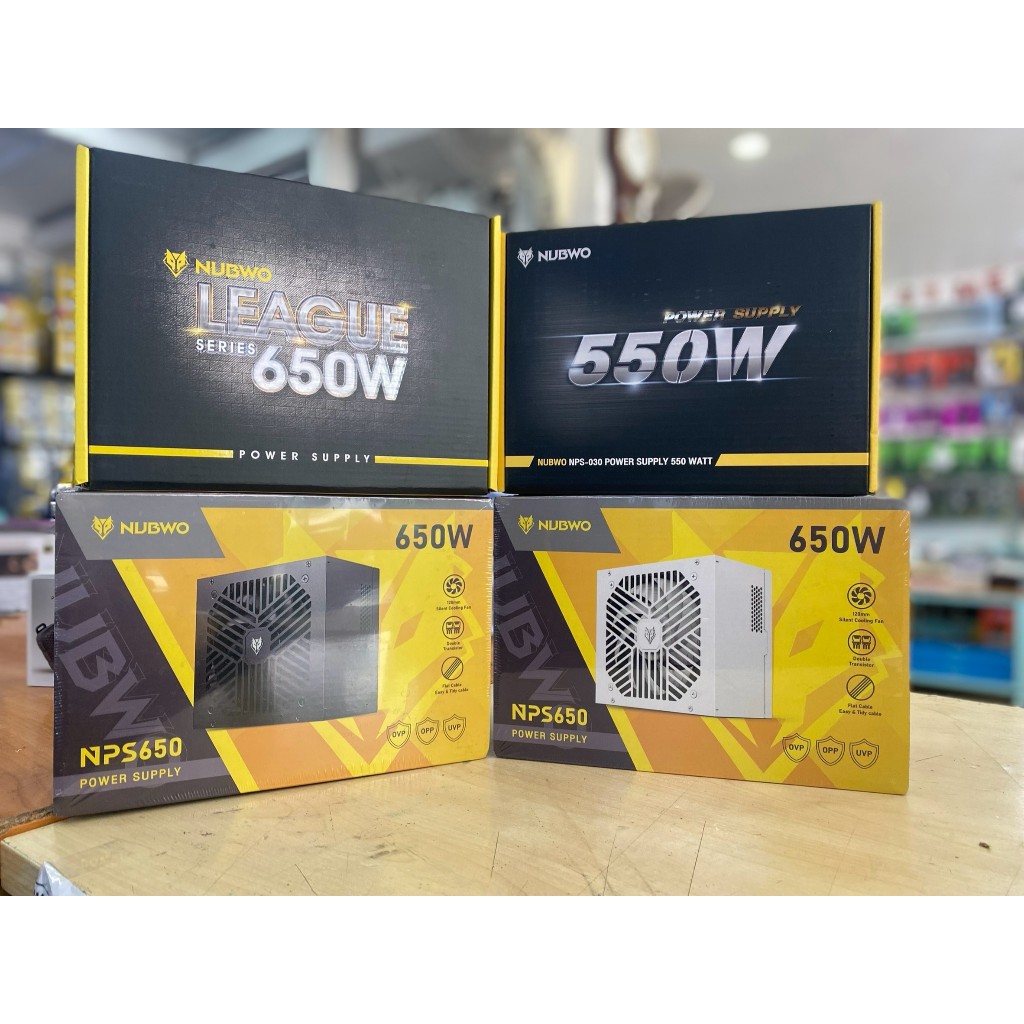 POWER SUPPLY NUBWO NPS 650W LEAGUE 550W/650W