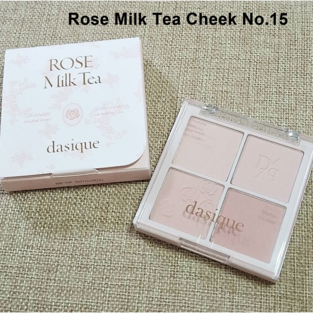 บลัชออน Dasique Rose Milk Tea  Blush Blending Mood Cheek No.15