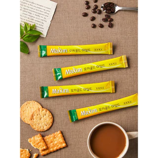 Maxim กาแฟ 100 ซอง Coffee Mix กาแฟส่งตรงจากเกาหลี กาแฟแม๊กซิม กาแฟเกาหลี 맥심 모카골드 마일드