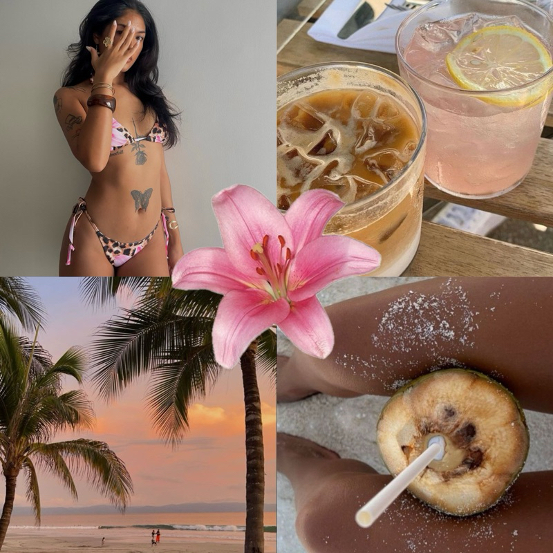 Hibiscus.coco | [พร้อมส่ง] Florals&Leopard print bikini บิกินี่พิมลายดอกไม้ เสือดาว เทรน Mob wife สไตล์ฝรั่ง